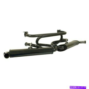exhaust manifold fAÂȃ}t[v~AGL][Xgwb_[Ar[gpAf[obM[VWp Premium Exhaust Header, with Dual Quiet Mufflers, for Beetle, Dunebuggy & VW