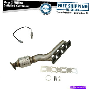 exhaust manifold A}_^C^p̎_fZT[RHTChtrC}jz[hG}Ro[^[ Exhaust Manifold Catalytic Converter w/ Oxygen Sensor RH Side for Armada Titan