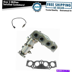 exhaust manifold �r�C�}�j�z�[���h�G�}�R���o�[�^�[w/�G�A�R��O2�Z���T�[�J�����\�����V�����Z���T�[ Exhaust Manifold Catalytic Converter w/ Air Fuel O2 Sensor for Camry Solara New�y���s�A���i�z
