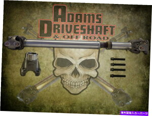 Driveshaft ADAMS�h���C�u�V���t�gJL�t�����g1310 CV�h���C�u�V���t�g�\���b�hU�W���C���goem�t�����W�X�^�C�� ADAMS DRIVESHAFT JL FRONT 1310 CV DRIVESHAFT SOLID U-joints OEM FLANGE STYLE�y���s�A���i�z