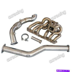 exhaust manifold 98-05g^NTXIS300 2JZ-GE NA-TCXRacing Thick Turbo}jz[hLbg CXRacing Thick Turbo Manifold Kit For 98-05 Toyota Lexus IS300 2JZ-GE NA-T