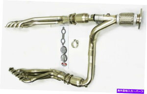 exhaust manifold Maximizer-HP2006N2009ÑV{[gCuCU[AGMC Envoy 6.0l̃wb_[Lbg܂ Maximizer-HP Catted Header For 2006 to 2009 Chevy Trailblazer, GMC Envoy 6.0L