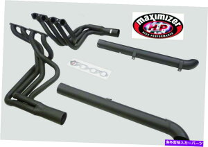 exhaust manifold }LV}CU[HP[}bgubNGL][Xgwb_[65-74V{[Rxbg402 427 V8 Maximizer HP Euro Matte Black Exhaust Header for 65-74 Chevy Corvette 402 427 V8