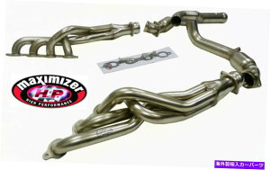 exhaust manifold }LV}CU[XeXX`[wb_[2014N2021NVo[h1500 6.2LɓK܂ Maximizer Stainless Steel Header Fits 2014 to 2021 Silverado 1500 6.2L