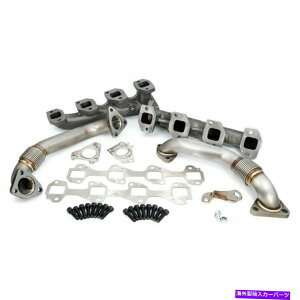 exhaust manifold PPEnCt[GL][Xg}jz[hAbvpCv2001-2004 6.6L LB7f}bNXfB[[ PPE High Flow Exhaust Manifolds & Up Pipes For 2001-2004 6.6L LB7 Duramax Diesel