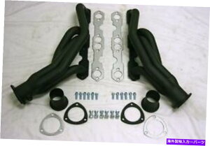 exhaust manifold 1988-1995X[ubNV{[350sbNAbvgbNubNX`[GL][Xgwb_[2WD 4WD 1988-1995 Small Block Chevy 350 Pickup Truck Black Steel Exhaust Headers 2WD 4WD