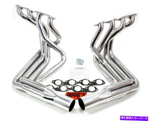 exhaust manifold �_�O�̃w�b�_�[BBC�V�{���[�R���x�b�g1963-82�Z���~�b�N�T�C�h�}�E���g�w�b�_�[P/N D381 Doug's Headers Bbc Chevy Corvette 1963-82 Ceramic Side Mount Headers P/N D381�y���s�A���i�z