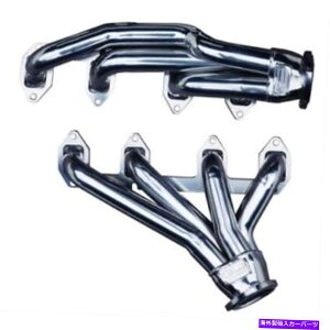 exhaust manifold Sanderson FF393-sec�w�b�_�[�u���b�N�n�K�[�X�`�[���V���o�[�Z���~�b�N1 3/4 �`���[�u Sanderson FF393-SEC Header Block Hugger Steel Silver Ceramic 1 3/4 Tubes�y���s�A���i�z