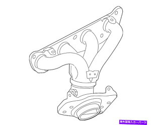 exhaust manifold {̓YrC}jz[h14002-1FL0A Genuine Nissan Exhaust Manifold 14002-1FL0A