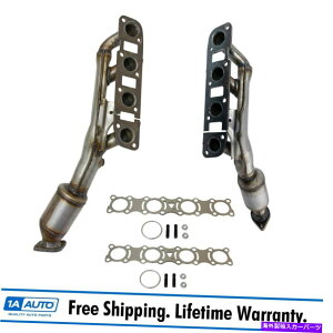 exhaust manifold QX56p̃KXPbgn[hEFAyAtrC}jz[hG}Ro[^[AZu Exhaust Manifold Catalytic Converter Assembly w/ Gasket & Hardware Pair for QX56