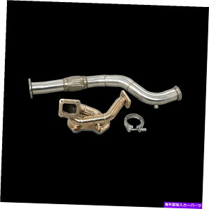exhaust manifold 86-92}c_RX-7 RX7 FC 13Bgbv}EgVO^[{̌}jz[h Thick Manifold For 86-92 Mazda RX-7 RX7 FC 13B Top Mount Single Turbo