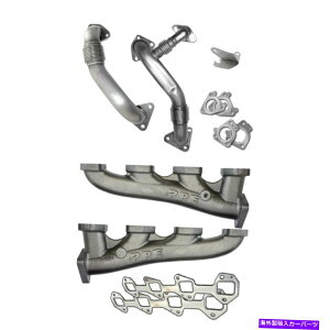 exhaust manifold PPEnCt[GL][Xg}jz[hW/ UPpCv2002-2004 Chevy GMiCAjLB7 Duramax PPE High Flow Exhaust Manifolds w/ Up Pipes 2002-2004 Chevy GM (CA) LB7 Duramax