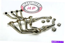 exhaust manifold 05?06ポンティアックGTO 6.0Lのマキシマイザーステンレス排気ヘッダー Maximizer Stainless Exhaust Header For 05 To 06 Pontiac GTO 6.0L