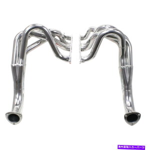 exhaust manifold _Õwb_[D329wb_[tF_[EFoX`[Vo[Z~bNR[eBO1 3/4C` Doug's Headers D329 Headers Fenderwell Exit Steel Silver Ceramic Coated 1 3/4in