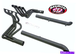 exhaust manifold }LV}CU[ubNLbgwb_[1965N1982ÑRxbgrbOubNɓKĂ܂ Maximizer Black Catted Header Fits For 1965 thru 1982 Corvette Big Block