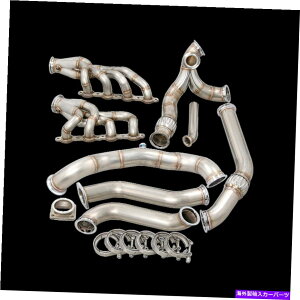 exhaust manifold 91-00g^NTXSC300 LS1 LSXGWCXRacingVO^[{}jz[hLbg CXRacing Single Turbo Manifold Kit for 91-00 Toyota Lexus SC300 LS1 LSx Engine