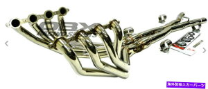 exhaust manifold LbgXeX|wb_['06'13RxbgC6 Z06 LS7 7.0LɓK܂obx Catted Stainless Steel Header Fits '06 To '13 Corvette C6 Z06 LS7 7.0L By OBX