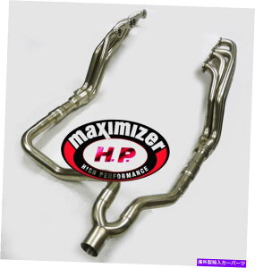 exhaust manifold }LV}CU[88-98V{[/GMC 3500/1500Ԃ̃wb_[Lbg܂ Maximizer Catted Header For 88-98 Chevy/GMC 3500/1500 Vehicles