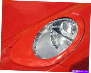 Headlight Covers |VF05-08{NX^[PC}987wbhCgJo[܂Ԃ1yA For Porsche 05-08 Boxster Cayman 987 Headlight Covers Eyelids Eyebrows 1 pair