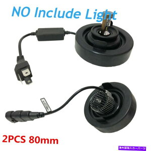 Headlight Covers 2x 80mmo[J[LED HIDwbhCgCgnEWOgV[Lbv_XgJo[ 2x 80mm Rubber Car LED HID Headlight Light Housing Extended Seal Cap Dust Cover