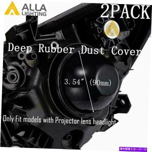 Headlight Covers LEDnCr[wbhCgdCg_XgV[Jo[nEWOLbvvWFN^[F150 LED High Lo Beam Headlight Bulb Light Dust Seal Cover Housing Cap Projector F150