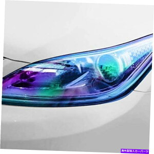 Headlight Covers vvivivivivive air-tint sapphire Blue Chameleon Headlight Taillight Vinyl Tintbv[ VViViD Air-Tint Sapphire Blue Chameleon Headlight Taillight Vinyl Tint Wrap Roll