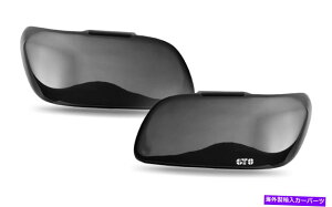 Headlight Covers �X���[�N�w�b�h���C�g��97-00�g���^�^�R�}��GT0886���J�o�[���Ă��܂� Smoke Headlight Covers 97-00 Toyota Tacoma #GT0886S�y���s�A���i�z