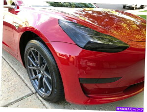 Headlight Covers Blinglights Brand Tinted Head��Foglamp Overlays Film Covers for Tesla Model 3 BlingLights Brand Tinted Head & Fog Lamp Overlays Film Covers for Tesla Model 3�y���s�A���i�z