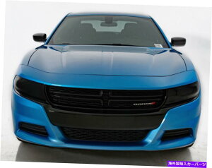 Headlight Covers tBbg15-22_bW[dGTSANX[NwbhCgJo[یGT0178S Fits 15-22 Dodge Charger GTS Acrylic Smoke Headlight Covers Protection GT0178S