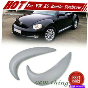Headlight Covers 2012-2019tHNX[Qr[gVA5N[ŷ܂ԂуwbhCgJo[ɂӂ킵 2012-2019 Fit FOR Volkswagen Beetle New A5 Coupe Eyelids Eyebrow Headlight Cover