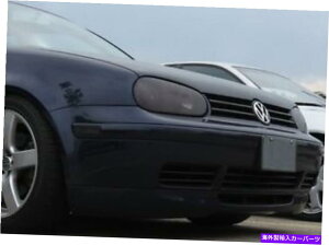 Headlight Covers 99-05�t�H���N�X���[�Q���S���tGTI�X���[�N�w�b�h���C�g�v���X�`���g�J�o�[�X���[�N�I�[�o�[���C FOR 99-05 VOLKSWAGEN GOLF GTI SMOKE HEAD LIGHT PRECUT TINT COVER SMOKED OVERLAYS�y���s�A���i�z