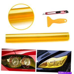Headlight Covers �J�[�I�[�g�X�e�b�J�[�X���[�N�t�H�O�t�H�O���C�g�w�b�h���C�g�e�[�����C�g�e�B���g�r�j�[���t�B�����f�J�[���V�[�g Car Auto Sticker Smoke Fog Light HeadLight Taillight Tint Vinyl Film Decal S