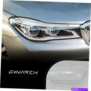 Headlight Covers BMW 7�V���[�YG11 G12 2017-2019�w�b�h���C�g�����Y�J�o�[�̌����� +�E For BMW 7 Series G11 G12 2017-2019 Headlight Lens Cover Replacement LEFT + RIGHT�y���s�A���i�z