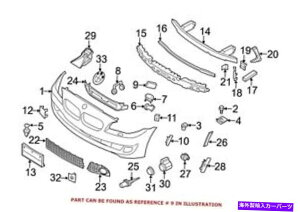 Headlight Covers BMW̖{̃wbhCgbV[Jo[tgE51118048680 For BMW Genuine Headlight Washer Cover Front Right 51118048680