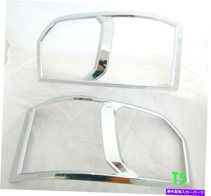 Headlight Covers �g���^�̃N�����w�b�h���C�g�����v�J�o�[�g����Hiace Commuter D4d 2014-2015 CHROME HEAD LIGHT LAMP COVER TRIM FOR TOYOTA VAN HIACE COMMUTER D4D 2014-2015�y���s�A���i�z