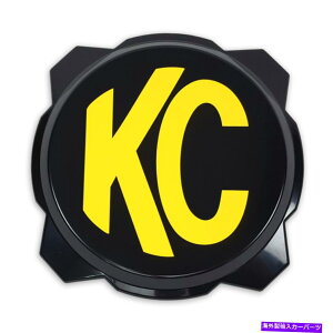 Headlight Covers kc hilites 6in�B�d��Pro6 LED���C�g�̃n�[�h�J�o�[�i�V���O���j - ��w/���F KC HiLiTES 6in. Hard Cover for Gravity Pro6 LED Lights (Single) - Black w/Yellow�y���s�A���i�z