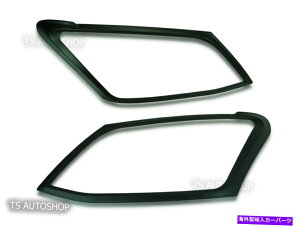 Headlight Covers }bgubNwbhCgCgJo[gtBbgisuzu d-max dmax v-cross 2012-2015 MATTE BLACK HEAD LIGHT LAMP COVER TRIM FIT ISUZU D-MAX DMAX V-CROSS 2012-2015