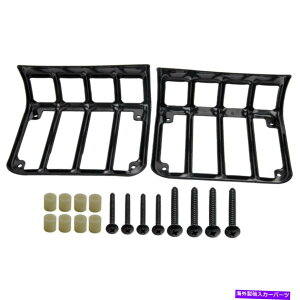 Headlight Covers �W�[�v�����O���[JK�̃e�[�����C�g�K�[�h�J�o�[JK 07-18�Y�f�|�V����2007-18 Tail Light Guards Cover for Jeep Wrangler JK 07-18 Carbon steel New 2007-18�y���s�A���i�z