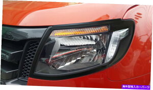 Headlight Covers ���ׂĂ̐V�����t�H�[�h�����W���[XLT�s�b�N�A�b�v2012�̃}�b�g�u���b�N�w�b�h���C�g�����v�J�o�[�g���� MATT BLACK HEAD LIGHT LAMP COVER TRIM FOR ALL NEW FORD RANGER XLT PICKUP 2012�y���s�A���i