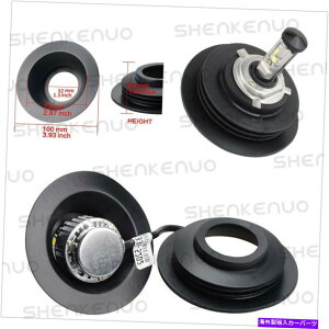 Headlight Covers 2{̖hnEWOV[LbvwbhCgHIDdwbhCgpA`_XgJo[ 2x Waterproof Housing Seal Cap Headlight Anti Dust Cover For HID bulb Headlight