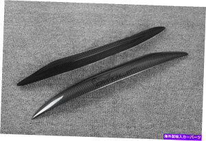 Headlight Covers {̃J[{t@Co[ACuEbh܂ԂwbhCgJo[}c_3}c_308 13 Real Carbon Fiber Eye Brow Lid Eyelid Headlight Cover for Mazda 3 Mazda3 08 13