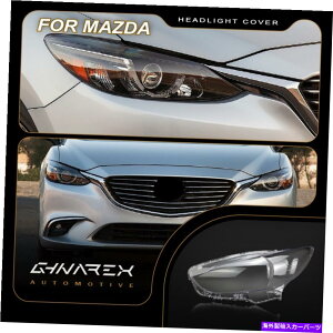 Headlight Covers }c_6iAeUjiGJ1j2016-2019wbhCgYJo[+E For Mazda 6 (Atenza) (GJ1) 2016-2019 Headlight Lens Replacement Cover LEFT+RIGHT
