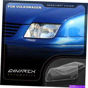 Headlight Covers tHNX[QWFb^{1999-2005wbhCgYJo[+E For Volkswagen Jetta Bora 1999-2005 Headlight Lens Replacement Cover LEFT+RIGHT