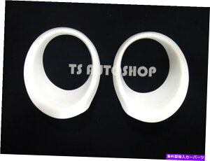 Headlight Covers YW[N4hAnb`obN2012-2015̔̂wbhCgvJo[g WHITE GLOSSY HEADLIGHT LAMP COVER TRIM FOR NISSAN JUKE 4DOOR HATCHBACK 2012-2015