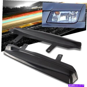 Headlight Covers yAAbp[σbNwbhCĝ܂Ԃ99-05tHNX[QWFb^̃Jo[ Pair Upper Mean Look Headlight Eyelid Eyebrow Cover For 99-05 Volkswagen Jetta