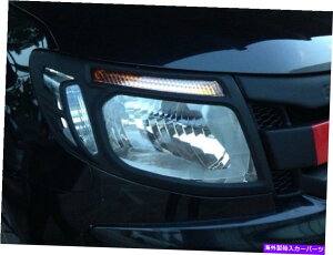 Headlight Covers �V�����t�H�[�h�����W���[XLT 2012+�s�b�N�A�b�vV1�̃}�b�g�t�����g�w�b�h���C�g�����v�g�����J�o�[ MATTE FRONT HEAD LIGHT LAMP TRIM COVER FOR NEW FORD RANGER XLT 2012+ PICK UP V1�y���s�A���i�z
