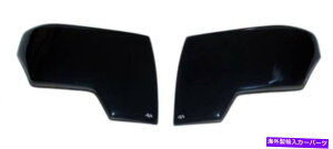 Headlight Covers 04-12�V�{���[�R�����h/GMC�L���j�I��AVS�X���[�N�w�b�h���C�g�J�o�[ 04-12 Chevy Colorado/GMC Canyon AVS Smoke Headlight Covers�y���s�A���i�z
