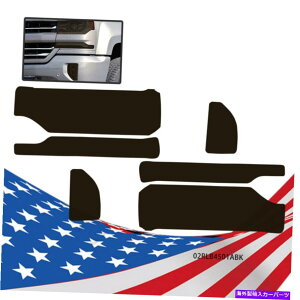 Headlight Covers 16 17�ɓK���Ă��܂�17 18�V�{���[�V���o���[�h1500�w�b�h���C�g�v���X�`���g�J�o�[�I�[�o�[���Ch/p FIT FOR 16 17 18 CHEVY SILVERADO 1500 HEAD LIGHT PRECUT TINT COVER OVERLAYS H/P�y���s�A���i�z