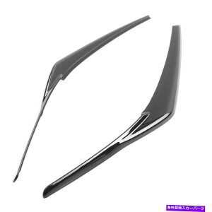 Headlight Covers 18-22g^Ĵ߂̌̂鍕wbhCĝ܂Ԃ̃Jo[ PAIR OF GLOSSY BLACK HEADLIGHT EYELID COVER EYEBROWS FOR 18-22 TOYOTA CAMRY NEW