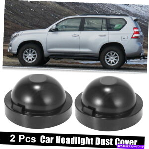 Headlight Covers 2PCS 105mmԃSnEWOV[LbvwbhCg_XgJo[hLbv 2pcs 105mm Car Rubber Housing Seal Caps Headlight Dust Cover Waterproof Caps